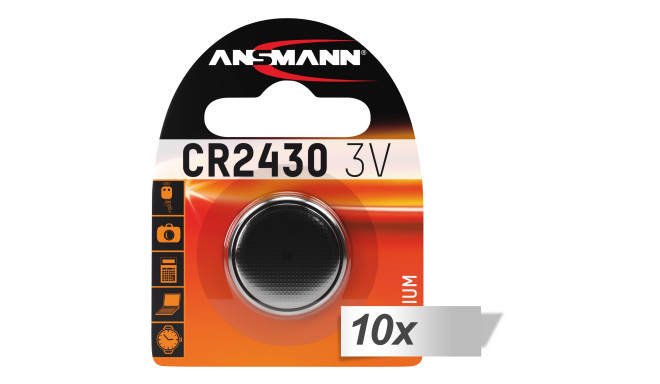 Ansmann battery CR 2430 10x1pcs