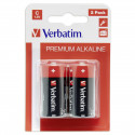 1x2 Verbatim Alkaline battery Baby C LR 14               49922