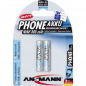 Ansmann rechargeable battery maxE NiMH Micro AAA 800mAh DECT Phone 1x2pcs