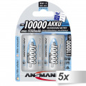Ansmann rechargeable battery NiMH 10000 Mono D 9300mAh 5x2pcs (5030642)