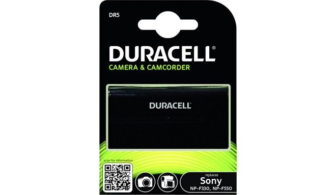 Duracell battery Li-Ion 2600mAh for Sony NP-F330/NP-F550