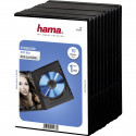 Hama DVD-karp Jewel, must 10tk (51276)