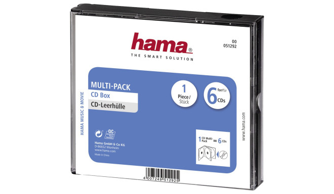 Hama CD karp Multi-Pack 6tk