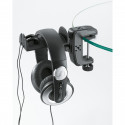 K&M 16085 Headphone Holder with Table Clamp