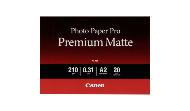 Canon PM-101 Pro Premium Matte A 2, 20 Sheet, 210 g