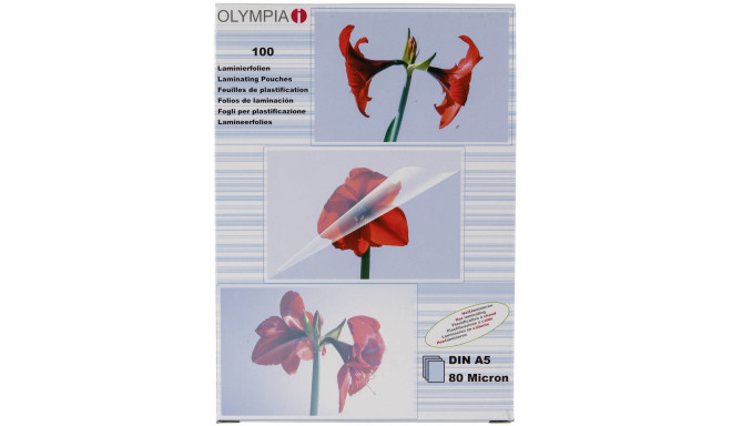 Olympia lamineerimiskile DIN A5 80 micron 100 lehte (9167)