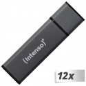 12x1 Intenso Alu Line        4GB USB Stick 2.0 anthrazit