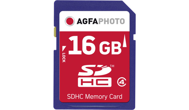AgfaPhoto mälukaart SDHC 16GB