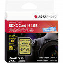 AgfaPhoto mälukaart SDXC 64GB UHS-I Professional High Speed