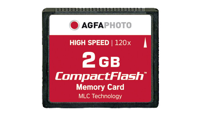 AgfaPhoto Compact Flash      2GB High Speed 120x MLC