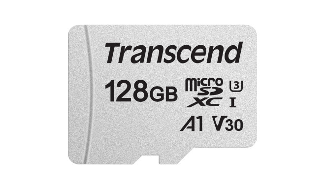 Transcend mälukaart microSDXC 128GB 300S Class 10 UHS-I U3 V30 A1