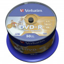 Verbatim DVD-R 4.7GB 16x Printable 50pcs Cake Box