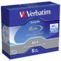 Verbatim BD-R 25GB 6x DataLife 5pcs Jewel Case