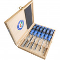 Kirschen Firmer Chisel Set  6pcs 1108 HK in wooden box  1108000