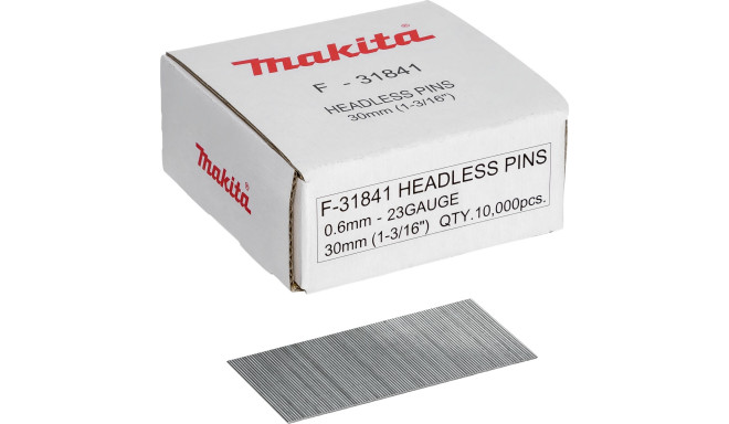 Makita Pins  0,6 x 30mm F-31841  10000 pcs.