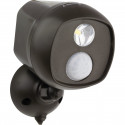 REV LED Spotlight with Motion Detector black