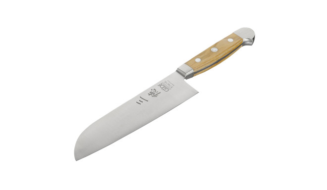 Güde Alpha Santoku 18 cm Olive Wood