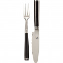 KAI Shun Cutlery  3-pcs Fork, Knife, Knife Rest