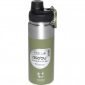 Asobu Alpine Flask Bottle Green,  0.53 L