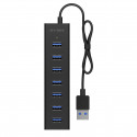 RaidSonic ICY BOX IB-HUB1700-U3 7 Port USB 3.0 Hub