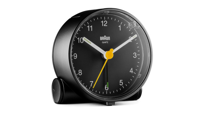 Braun alarm clock BC 01 BW Quartz