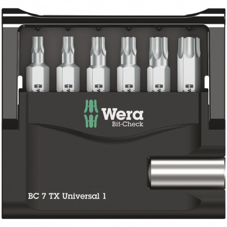 Wera Bit-Check 7 TX universaalne 1