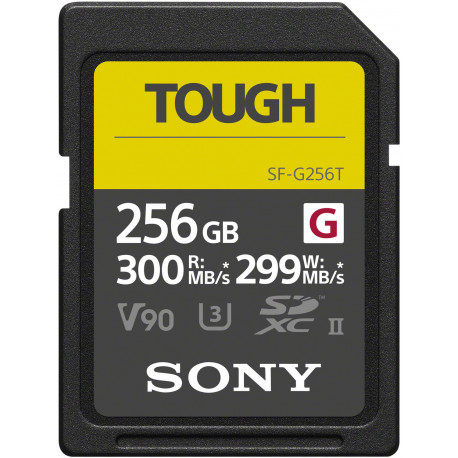 Sony mälukaart SDXC 256GB G Tough UHS-II C10 V90