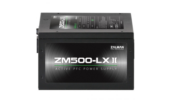 Zalman ZM500-LXII 500W, Active PFC, 85%