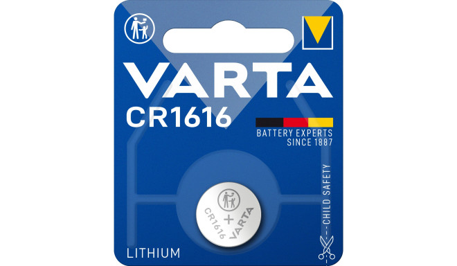 Varta battery electronic CR 1616 1pc