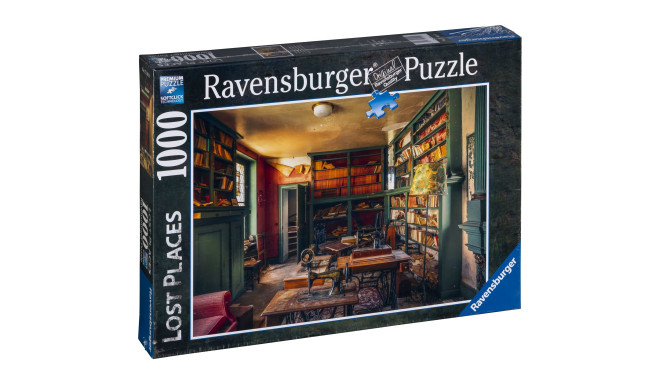 Ravensburger 1000 Pieces    Lost Places Mysterious Castle Library