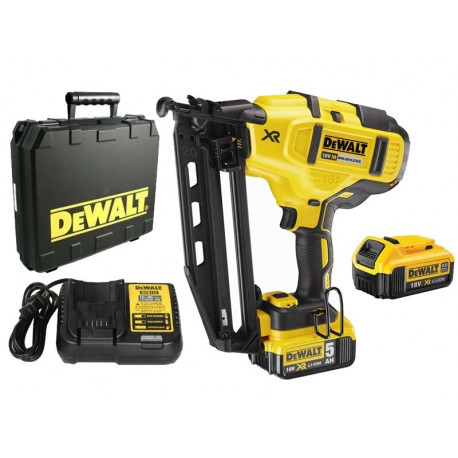DEWALT naelapüstol 18V DCN660P2 16Ga 32-63mm 2x5.0Ah BL