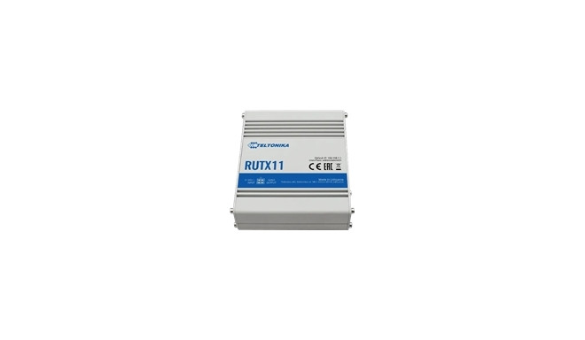 TELTONIKA RUTX11 LTE-A/CAT6/kahe WiFi sagedusalaga ja BLE tööstuslik ruuter kahe SIM-kaardiga