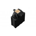 Deepcool CPU Cooler AG500 BK ARGB Black, Intel, AMD