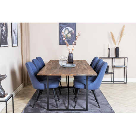 Söögitoa komplekt Padang&Velvet Deluxe 6 tooli