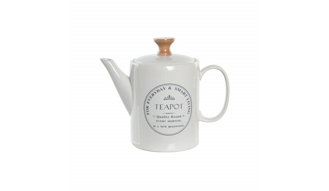 Чайник DKD Home Decor Белый Керамика 1 L