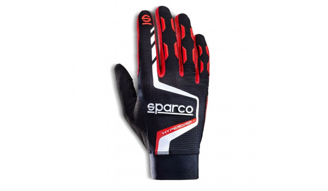 Gloves Sparco HYPERGRIP+ Black/Red 11