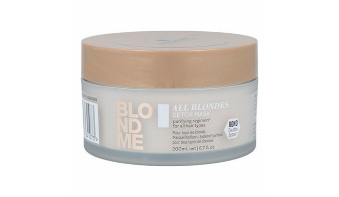 Juuksemask Schwarzkopf Blondme Detox - 200 ml