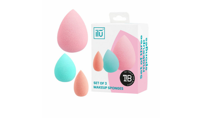 Meigi käsn Ilū Esponjas Lote Mitmevärviline 3 Tükid, osad