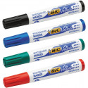 Whiteboard Marker Bic Velleda 4 штук Разноцветный