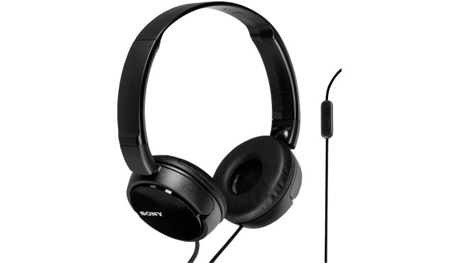 Sony kõrvaklapid + mikrofon MDR-ZX310APB, must