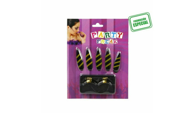 False nails 7637 Bee False Eyelashes