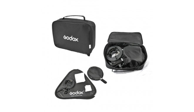 Godox S type Bracket Bowens + Softbox 60x60cm + Grid