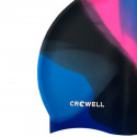 Crowell Multi Flame silicone swimming cap col.17