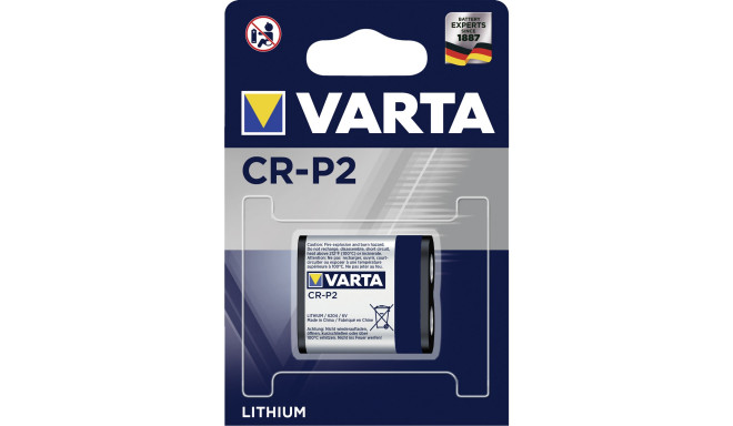 Varta battery Photo CR P 2 PU Master Box 100x1pcs