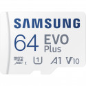Samsung mälukaart microSDXC 64GB EVO Plus + adapter (MB-MC64KA/EU)