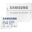 Samsung mälukaart microSDXC 64GB EVO Plus + adapter (MB-MC64KA/EU)