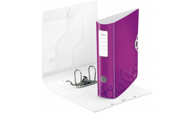 Registraator Leitz Active PP WOW A4/80mm metallik lilla