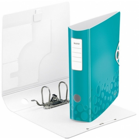Registraator Leitz Active PP WOW A4/80mm metallik türkiis