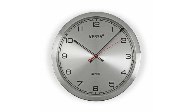 Настенное часы Versa Алюминий (4,1 x 30 x 30 cm)