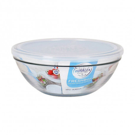 hermeetiline lõunasöögi karp Duralex S2209589 Sinine 1,6 L